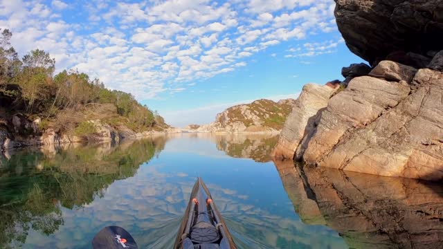 Majestic Views While Kayaking