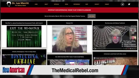 Alex Newman With Dr. Lee Merritt - U.S. Losing WWIII Amid Injection Devastation