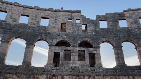 A historical tour of the Pula Arena