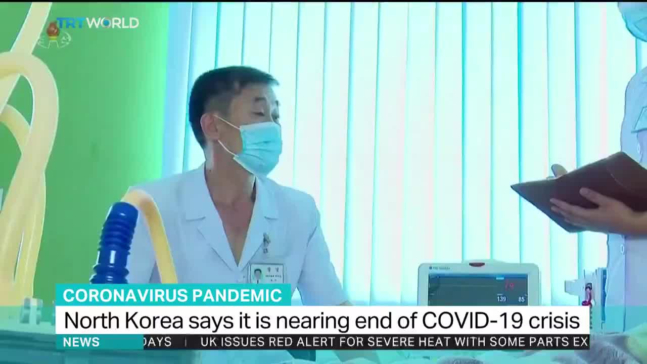 North Korea says 99.98% of its nearly 5 million fever patients since late April have fully recovered