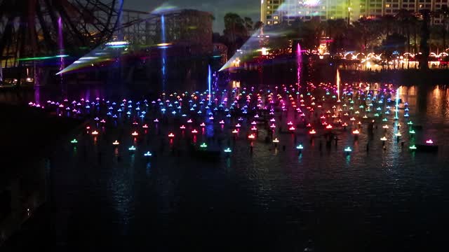 Water Light Show California Adventure