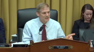 Rep. Jim Jordan SLAMS Biden's DOJ for going after anyone who dares question the regime's narrative.