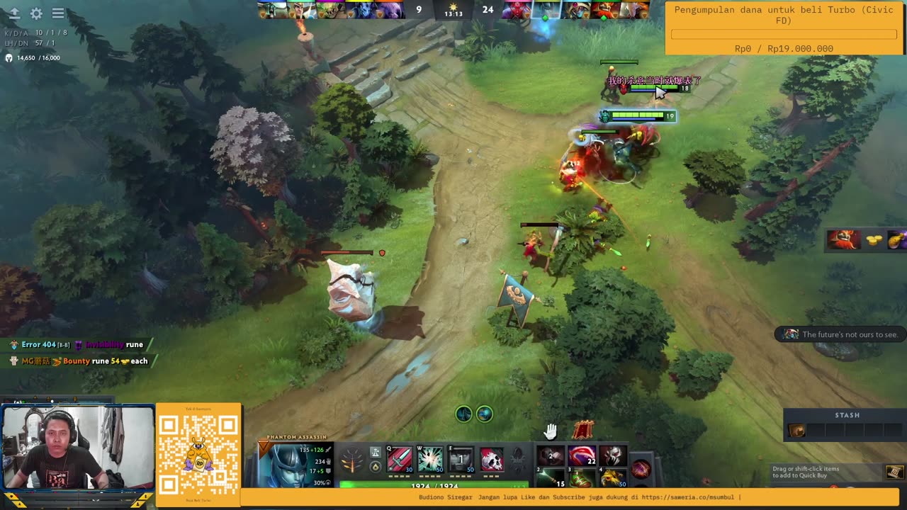 Dota 2 Turbo Mode - Phantom Assassin | Combo Ngeri jaman dahulukala Oracle & PA
