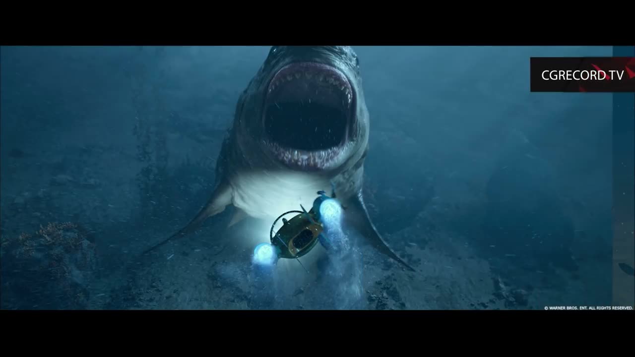 CGI visual effects the meg