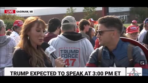 LIVE: President Trump to Hold a Rally in Saginaw, MI - 10/3/24