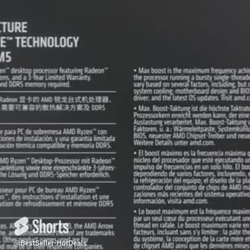 AMD Ryzen™ 9 7950X3D 16-Core, 32-Thread Desktop Processor