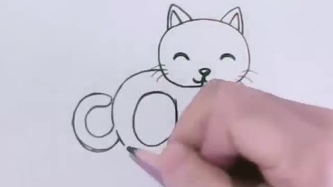 🔴 Very Easy! How to turn Words Cat Into a Cartoon Cat. (Wordtoons) learning step by step for kid