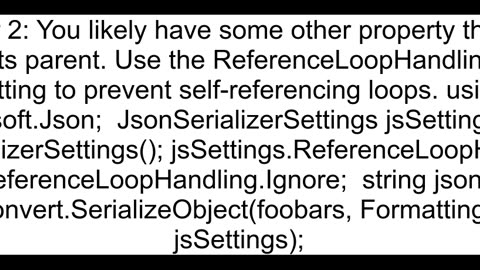 JsonIgnore attributes not working in ASPNET