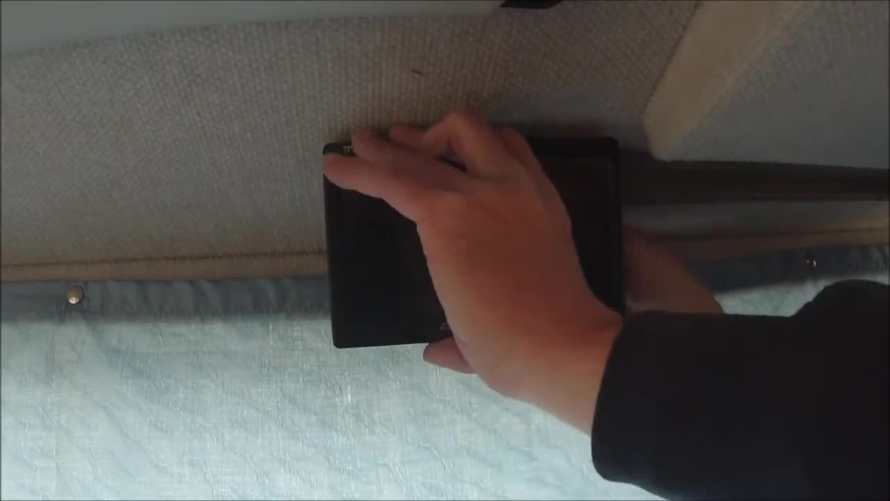 Completing the install of the wireless back up camera