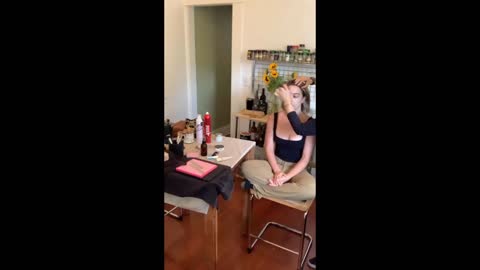SHE GAVE HER A COMPLETE MAKEOVER !!!