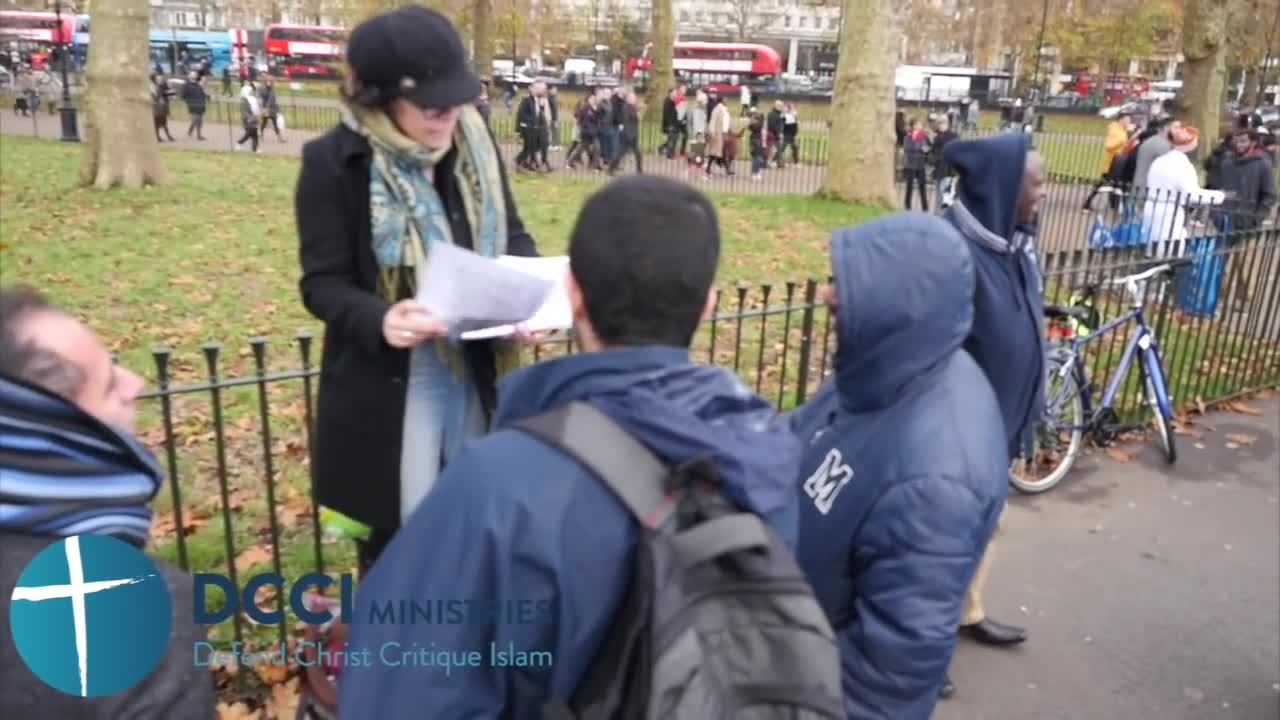 The Word of Allah left behind Speakers Corner