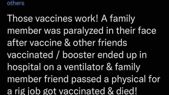 All twitter posts are July 2022: 3 minutes of vaccine genocide.