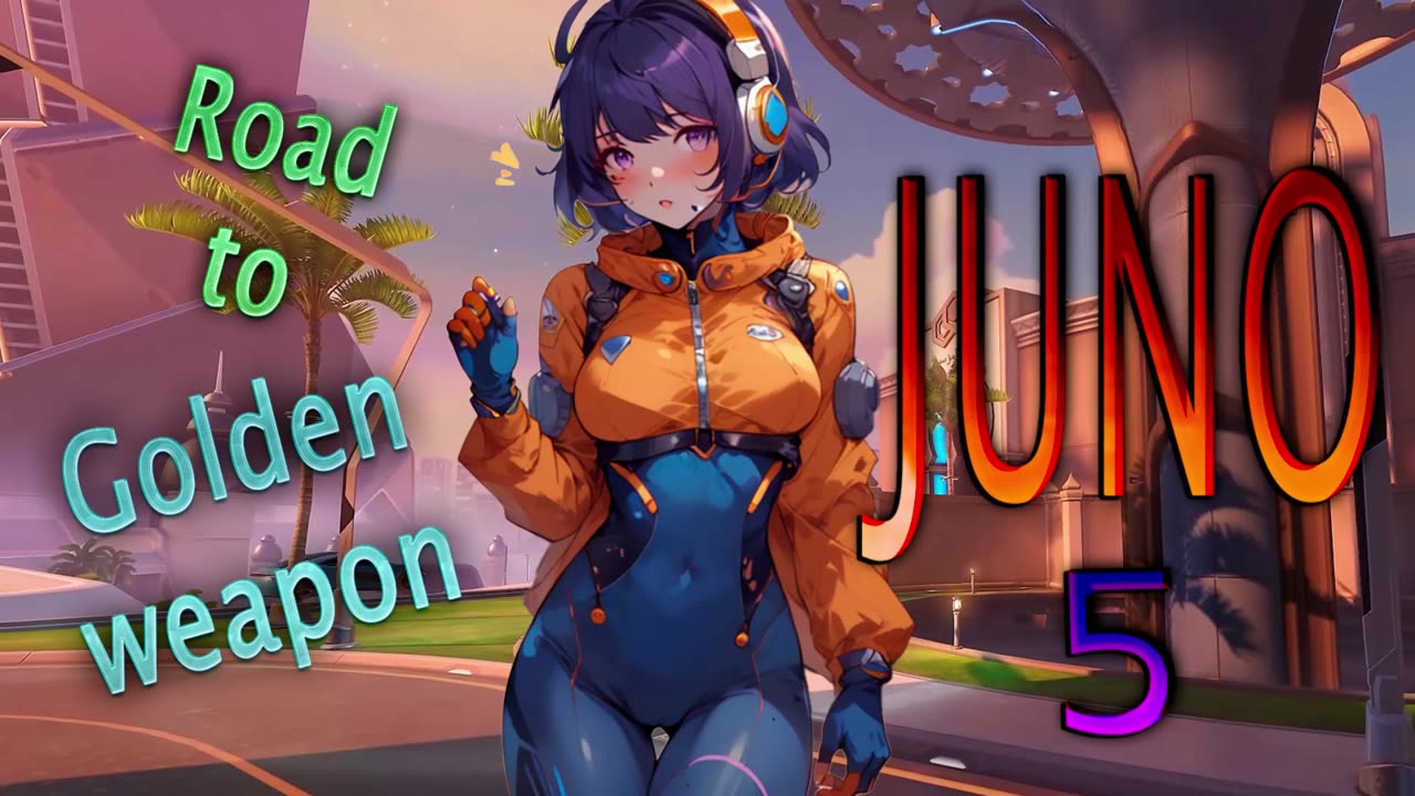 【Overwatch 2】 Juno's road to golden weapon! ~ part 5