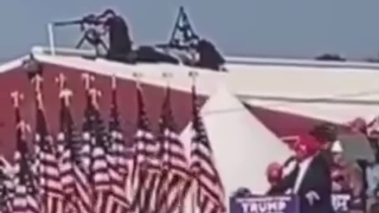 Sniper waits for shooter to shoot trump before engaging