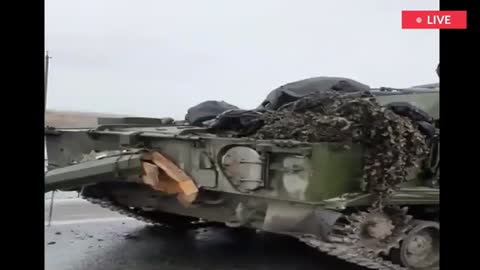 Russian Soldiers abandoned their military equipment in Ukraine.