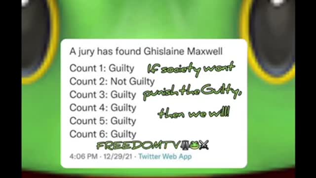 Ghislaine Maxwell found Guilty