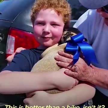 Kid Surprised With Dog He Fostered For His Birthday | The Dodo