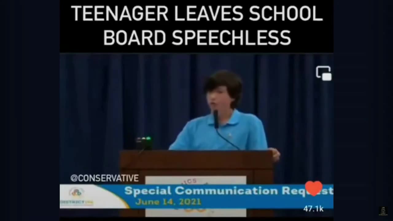 Must See_ Brilliant Teenager Gives a Perfect Speech - He Exposes How Wokness Destroyed His Education