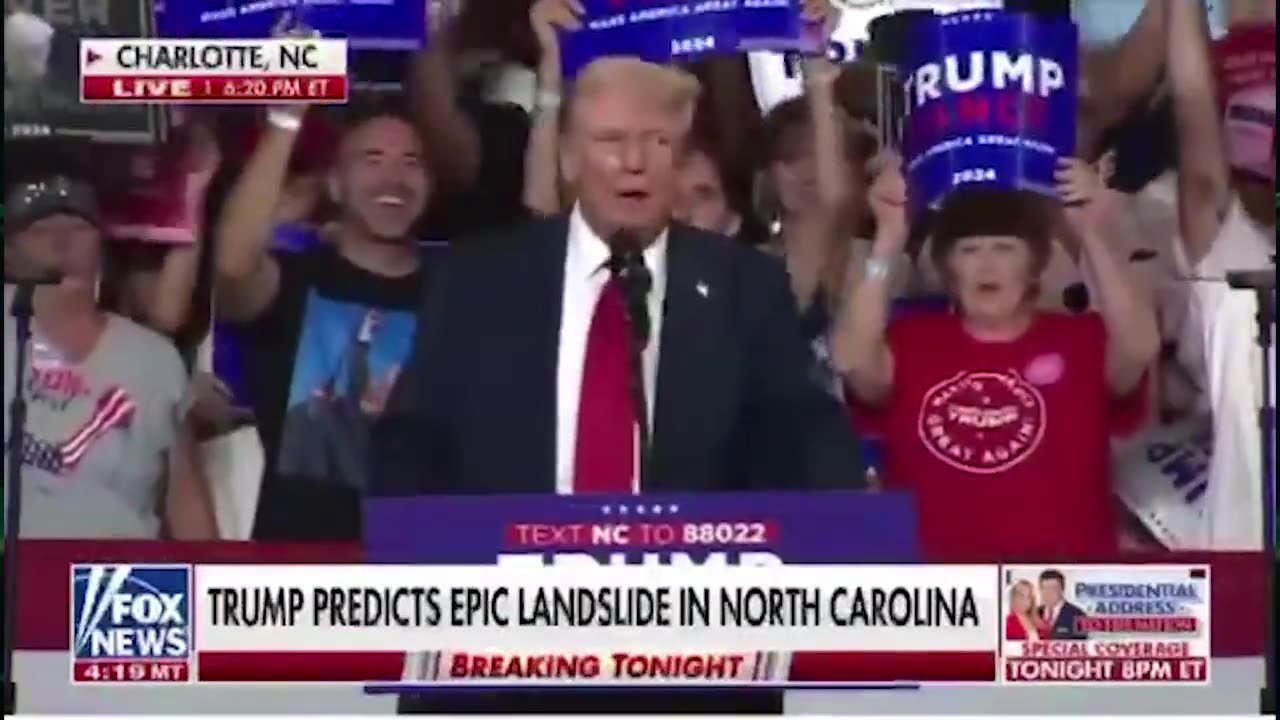 This man just TOOK OVER the Trump rally, what he says is just amazing!!