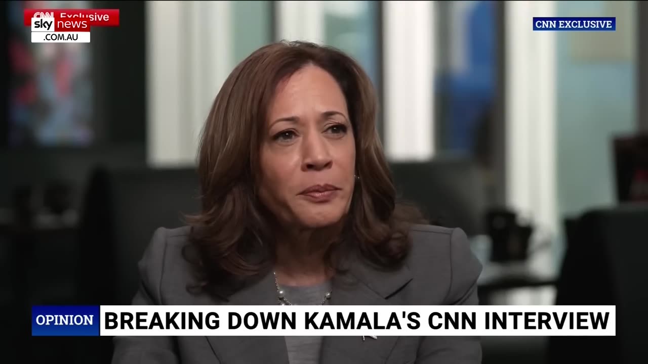 Kamala Interview and her lack of Knowledge