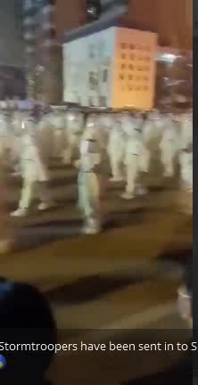 Chinese COVID Stormtroopers to "battles twin threats of COVID and haemorrhagic fever