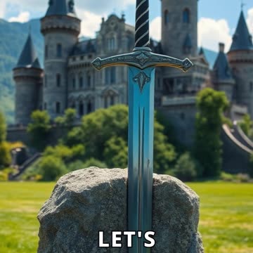 King Arthur and the Sword in the Stone