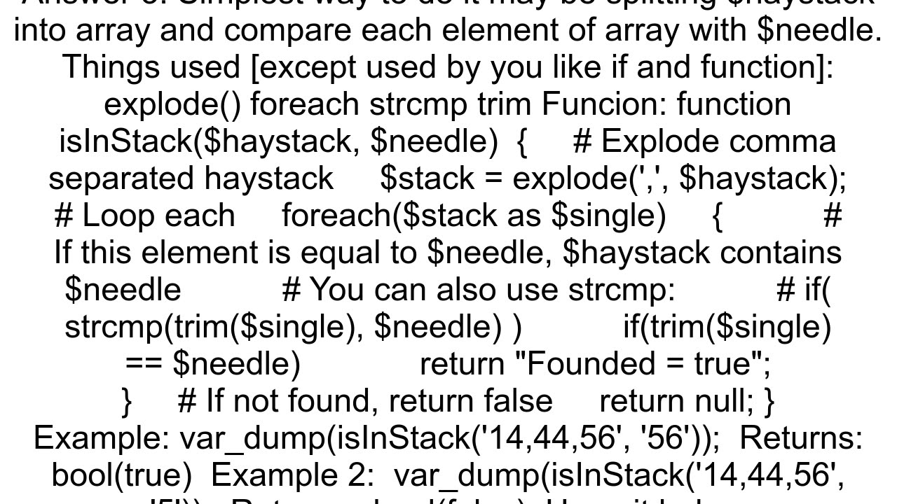 How to make strpos only match whole numbers in a delimited string