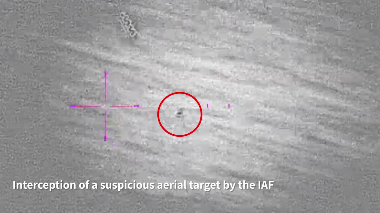 Attached is a video of the interception of the target: