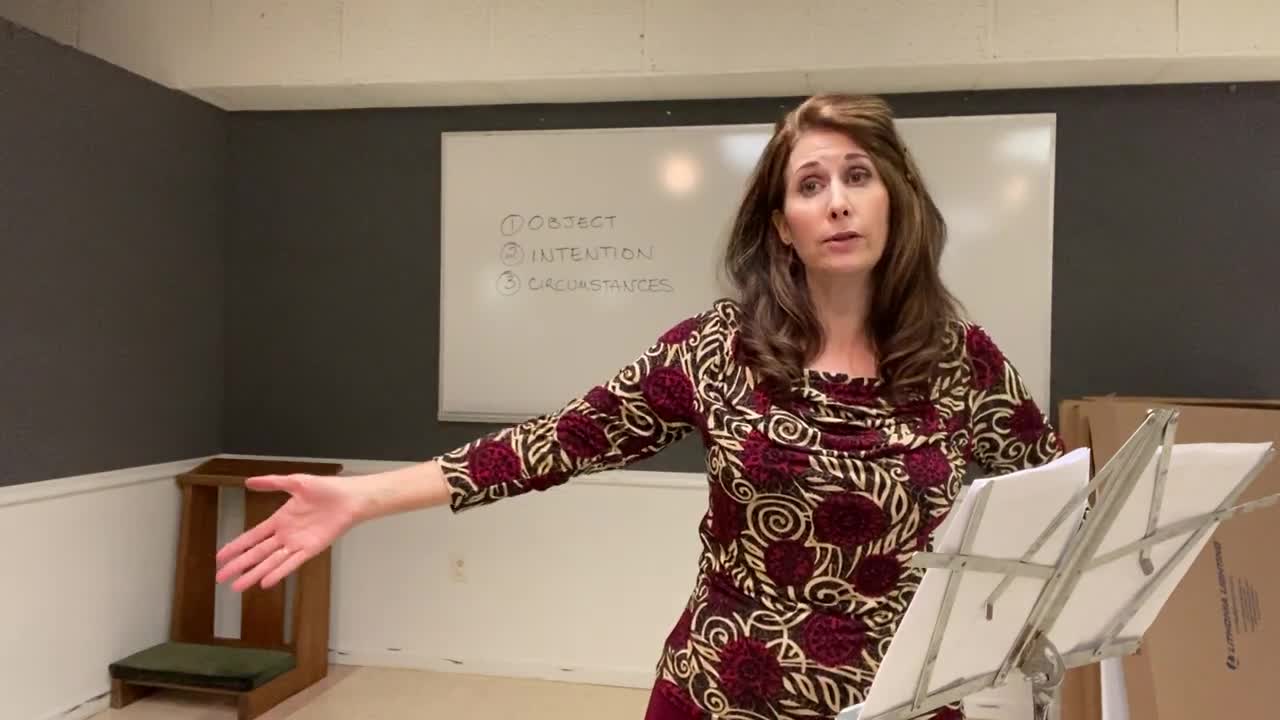 Session 13 Part 2 RCIA - Vocation, Beatitudes, Free Will