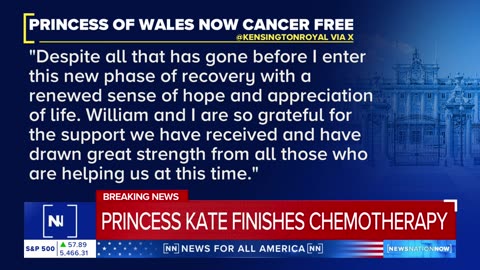 Princess Kate finishes chemotherapy, plans public return | NewsNation Now