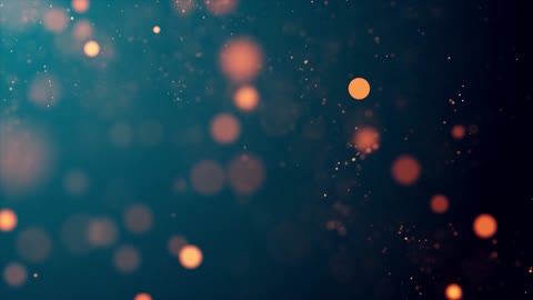 Orange Bokeh Particles | No Copyright Copyright | Free Video | Motion Graphics | Background Video