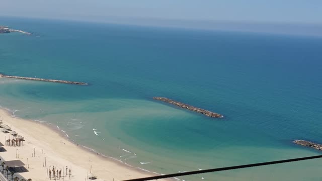 Wonderful view near Jaffa Beach from 150m height.