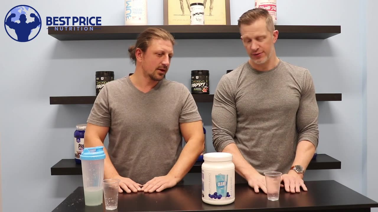 NutraBio Clear Protein NEW Blue Raspberry Flavor Taste Test & Review