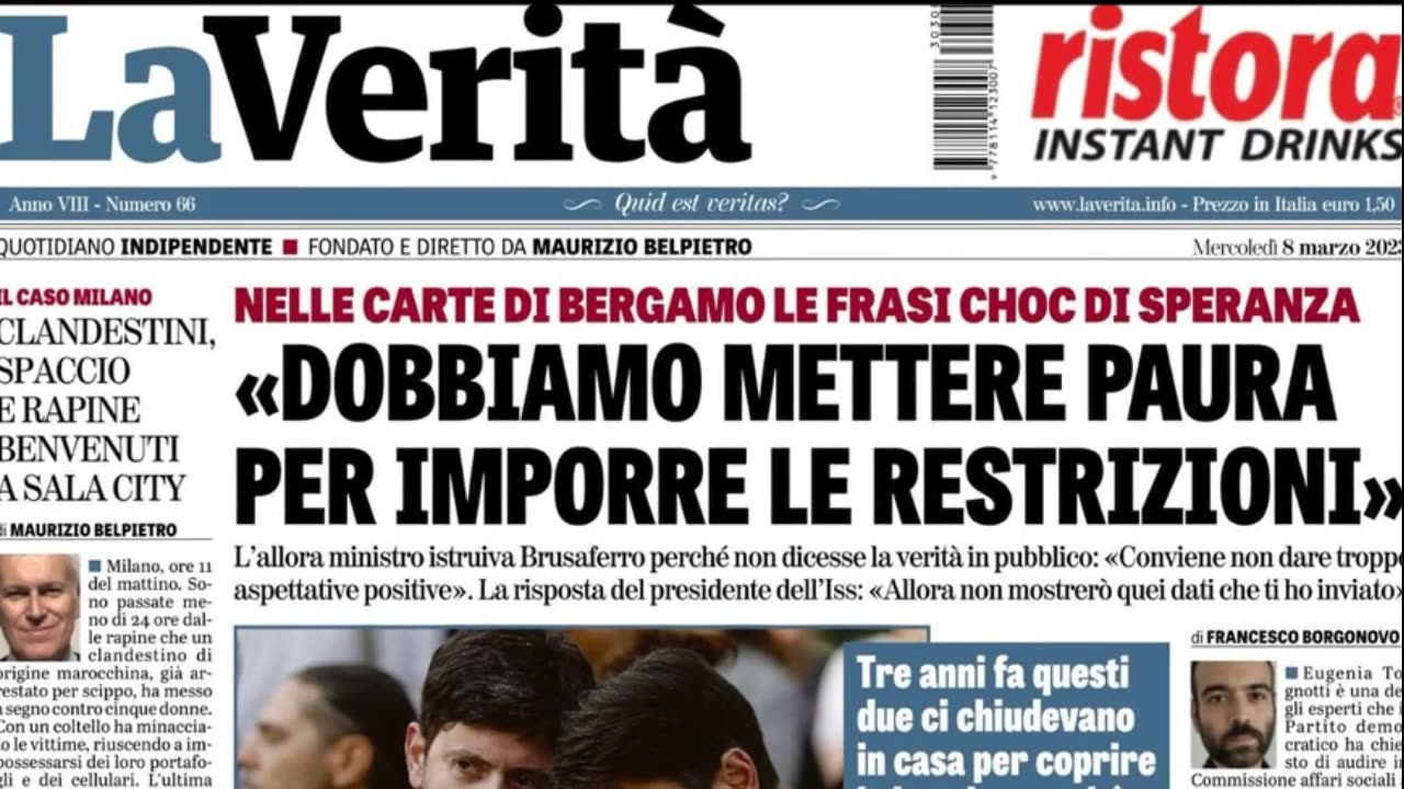 STERMINIO MALTHUSIANO per il CONTROLLO DI MAFIA PSEUDO ISTITUZIONALE-CANEGRATE [uv]