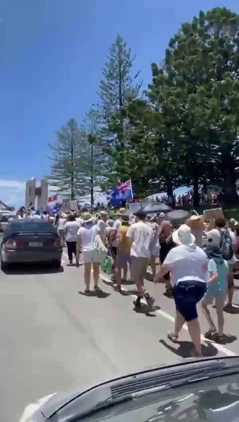 Australia! Against vaxpass Jan 16 2022