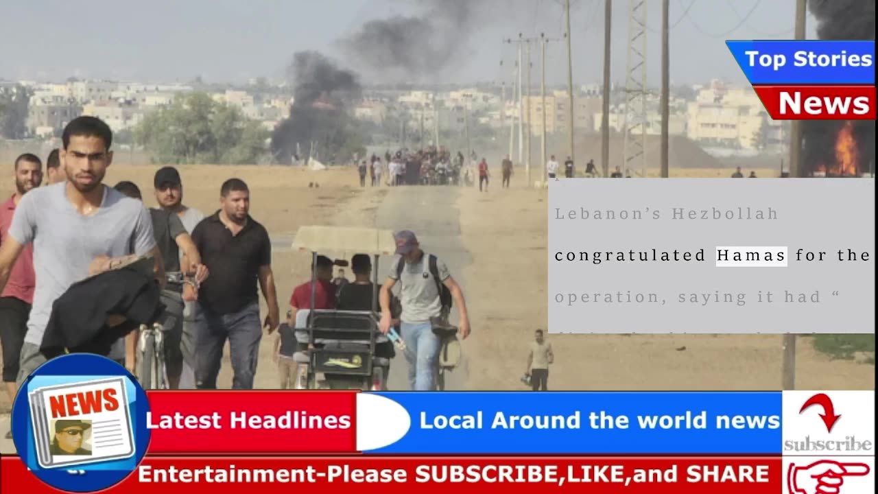 Live updates | The Hamas attack on Israel