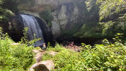 NW NC at The Treehouse 🌳 Looking Glass Falls Brevard NC