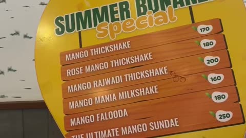 Mango special food