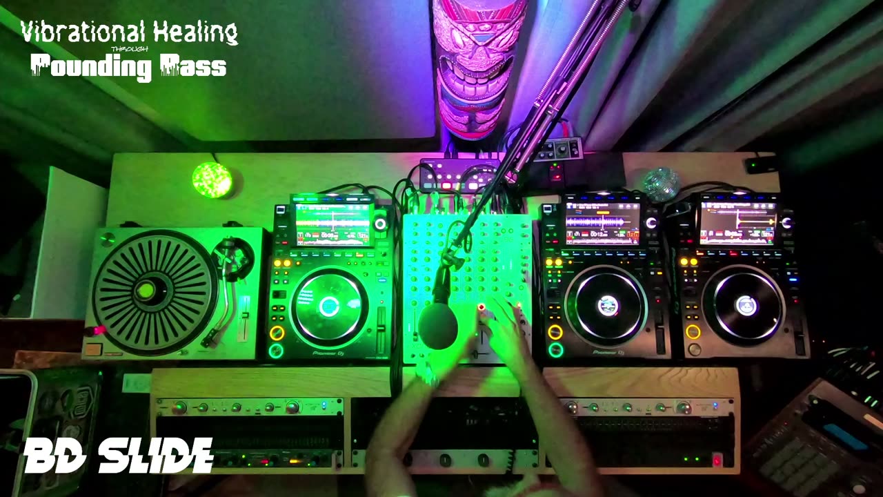 BD Slide - Vibrational Healing Through Pounding Bass - Underground DJ - 7/28/24