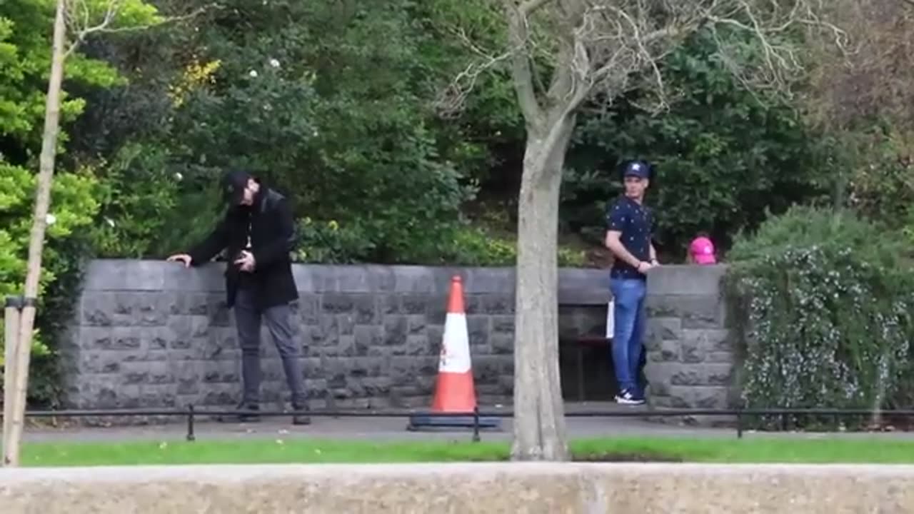 Protein Shaker Prank in the Park