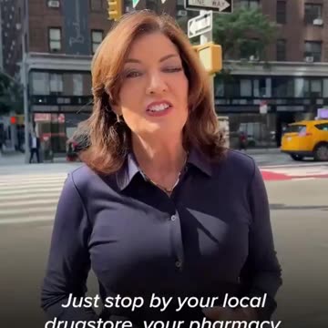 Looks like Kathy Hochel had one too many shots??