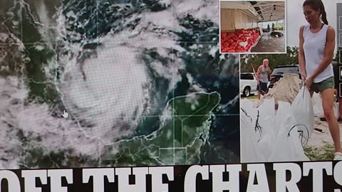 THE HEAVY HAND OF THE LORD GOD WITH HURRICANES.