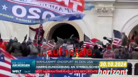 Die Trump Washington-Capitol-Sturm Lüge der Deutschen und Amerikanischen Fake News Medien