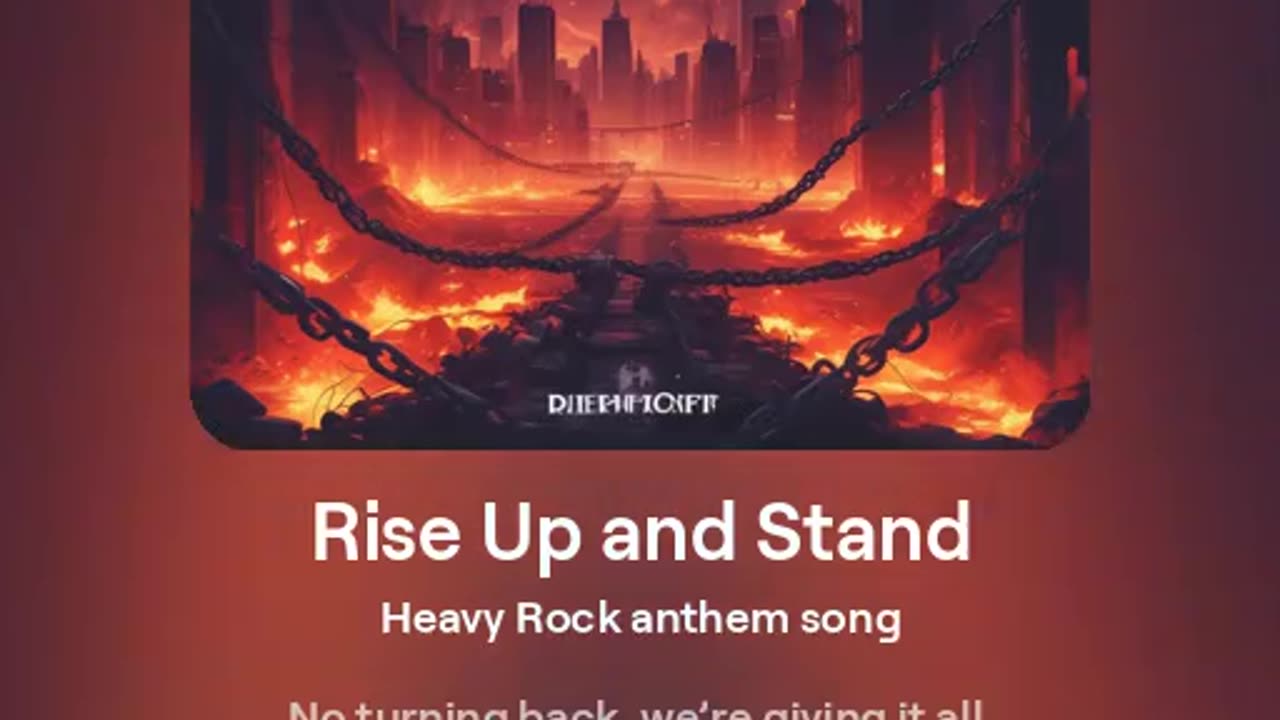 "Rise Up and Stand" - The Anthem of Freedom