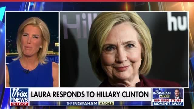 Laura fires shots at the Hildabeast! 💥💥💥