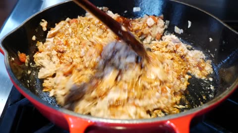 How to make The Best Mexican Chopotle Tuna Quesa Tacos _ tacos gobernador
