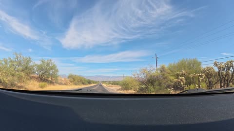 Driving On The East side of Tucson