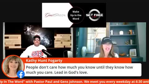 Episode #17 "Wake up in the Word" with Pastor Paul Ybarra and The Mindset Master, Gens Johnson