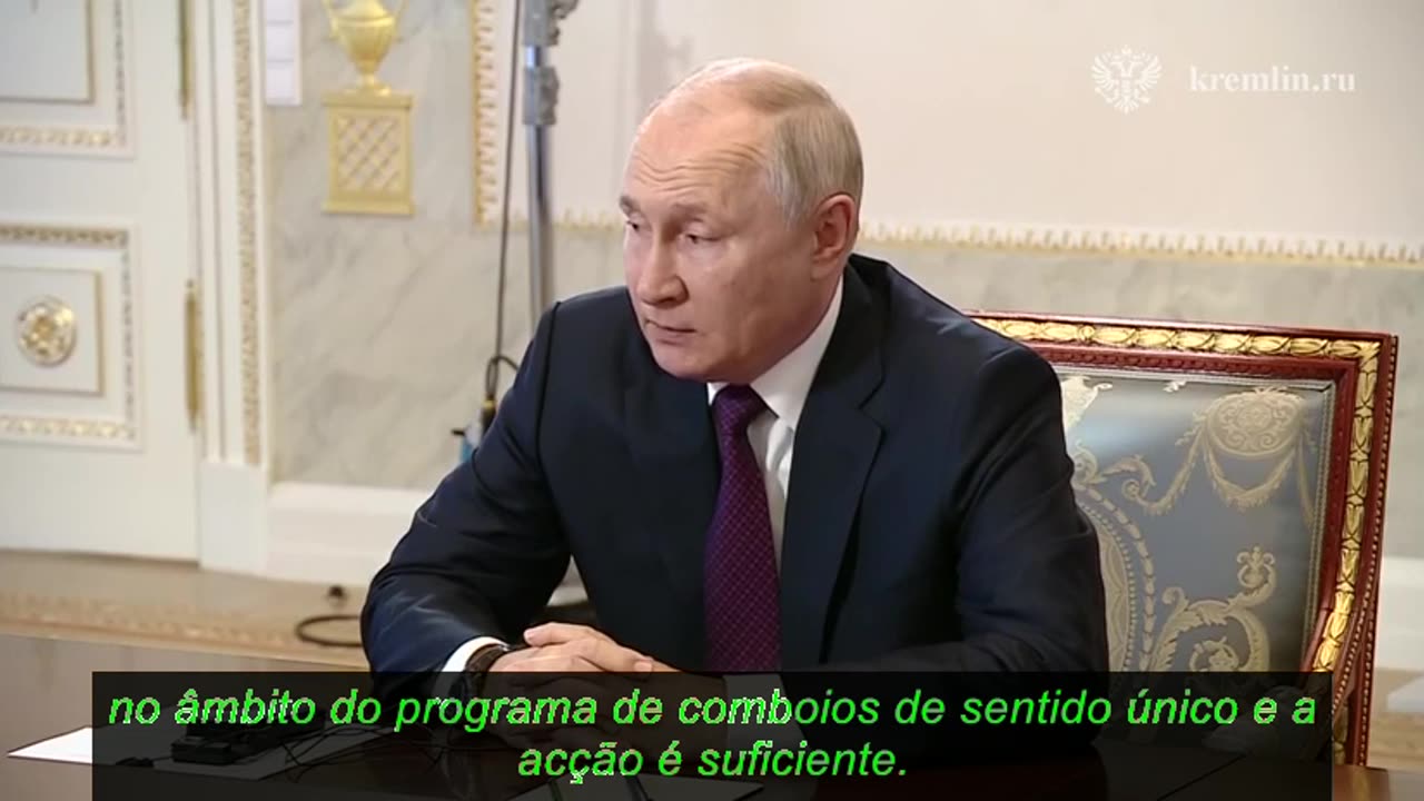 ‼①Imagens do encontro de Vladimir Putin com um membro do PCCh