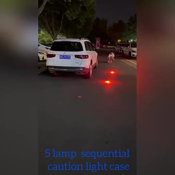 LED Emergency Lights Flare 9Modes Safety Warning USB Rechargeable Flashing Lamp